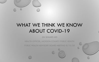 What We Think We Know About COVID-19