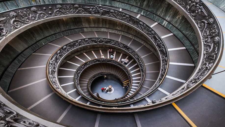 Spiral Staircase in the Vatican